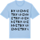 Blue Soul t-shirt med Nyahemmet ordlek t-shirt