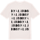 Vintage White t-shirt med Nyalund ordlek t-shirt