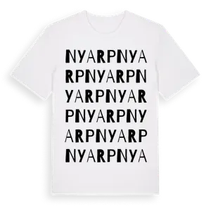 Nyarp ordlek t-shirt – ekologisk bomull t-shirt från Pinshirt