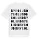 Nybolund ordlek t-shirt