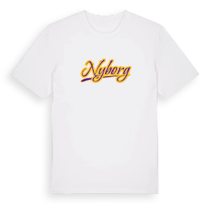 Nyborg baseball t-shirt – ekologisk bomull t-shirt från PinShirt