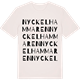 Vintage White t-shirt med Nyckelhammaren ordlek t-shirt