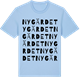 Blue Soul t-shirt med Nygärdet ordlek t-shirt
