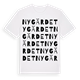 Nygärdet ordlek t-shirt