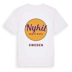Nykil cirkel t-shirt – ekologisk bomull t-shirt från Pinshirt