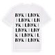 Nykil ordlek t-shirt