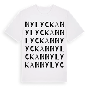 Nylyckan ordlek t-shirt – ekologisk bomull t-shirt från Pinshirt