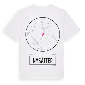 Nysätter t-shirt – ekologisk bomull t-shirt från Pinshirt