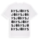 Nysjö ordlek t-shirt
