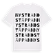Nystrandstäppan ordlek t-shirt