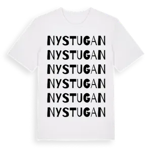Nystugan ordlek t-shirt – ekologisk bomull t-shirt från Pinshirt