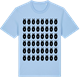 Blue Soul t-shirt med Ö ordlek t-shirt