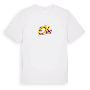Öbo baseball t-shirt – ekologisk bomull t-shirt från Pinshirt