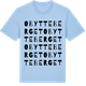 Blue Soul t-shirt med Obytteberget ordlek t-shirt