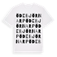 Ödebjörnarp ordlek t-shirt