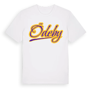 Ödeby baseball t-shirt – ekologisk bomull t-shirt från Pinshirt