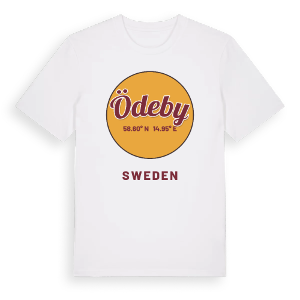 Ödeby cirkel t-shirt – ekologisk bomull t-shirt från Pinshirt