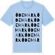 Blue Soul t-shirt med Ödemark ordlek t-shirt