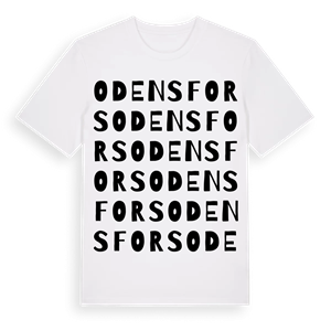 Odensfors ordlek t-shirt – ekologisk bomull t-shirt från Pinshirt