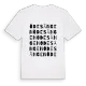 Ödesängen ordlek t-shirt