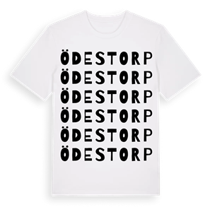 Ödestorp ordlek t-shirt – ekologisk bomull t-shirt från Pinshirt