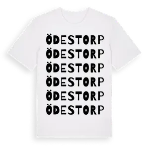 Ödestorp ordlek t-shirt – ekologisk bomull t-shirt från Pinshirt