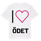 Jag älskar Ödet t-shirt stort tryck