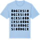 Blue Soul t-shirt med Ödgersbo ordlek t-shirt