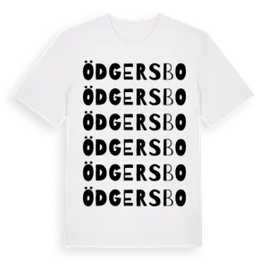 Ödgersbo ordlek t-shirt – ekologisk bomull t-shirt från Pinshirt