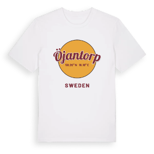 Öjantorp cirkel t-shirt – ekologisk bomull t-shirt från Pinshirt