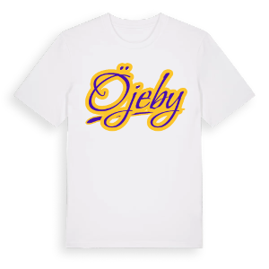 Öjeby baseball t-shirt – ekologisk bomull t-shirt från Pinshirt