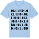 Blue Soul t-shirt med Oklunda ordlek t-shirt