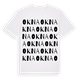 Okna ordlek t-shirt