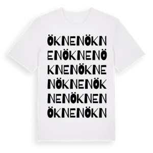 Öknen ordlek t-shirt – ekologisk bomull t-shirt från Pinshirt