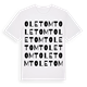 Oletomt ordlek t-shirt