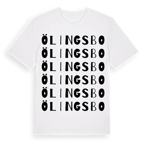 Ölingsbo ordlek t-shirt – ekologisk bomull t-shirt från Pinshirt