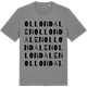 Mid Heather Gray t-shirt med Ollondalen ordlek t-shirt