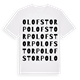 Olofstorp ordlek t-shirt