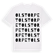 Olstorpet ordlek t-shirt