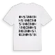 Omsängen ordlek t-shirt