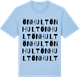 Blue Soul t-shirt med Önhult ordlek t-shirt