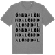 Mid Heather Gray t-shirt med Önndal ordlek t-shirt