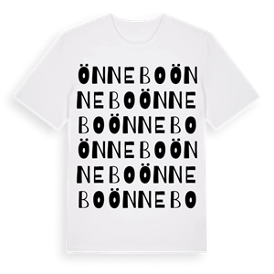 Önnebo ordlek t-shirt – ekologisk bomull t-shirt från Pinshirt