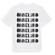 White t-shirt med Önnelund ordlek t-shirt