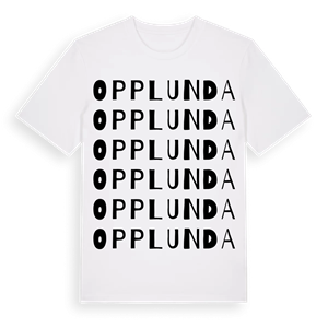 Opplunda ordlek t-shirt – ekologisk bomull t-shirt från Pinshirt