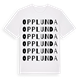Opplunda ordlek t-shirt