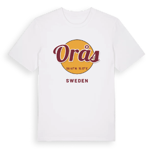 Orås cirkel t-shirt – ekologisk bomull t-shirt från Pinshirt