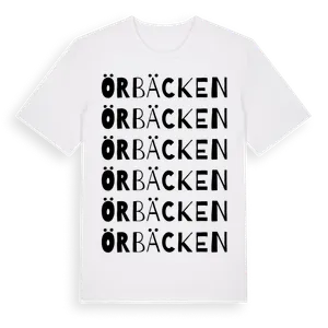 Örbäcken ordlek t-shirt – ekologisk bomull t-shirt från Pinshirt