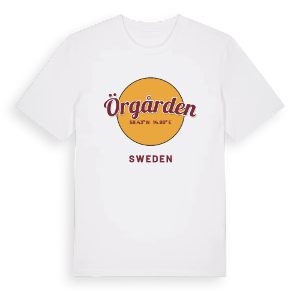 Örgården cirkel t-shirt – ekologisk bomull t-shirt från Pinshirt
