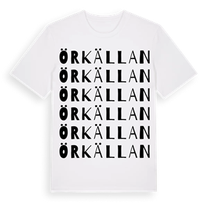 Örkällan ordlek t-shirt – ekologisk bomull t-shirt från Pinshirt